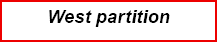 West partition