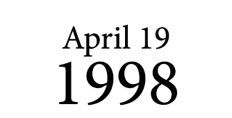 April 19 1998