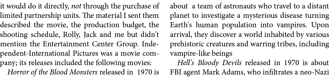it would do it directly, not through the purchase of limited partnership units. The material I sent them described th...