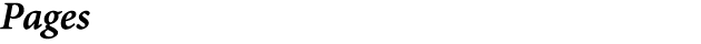 Pages