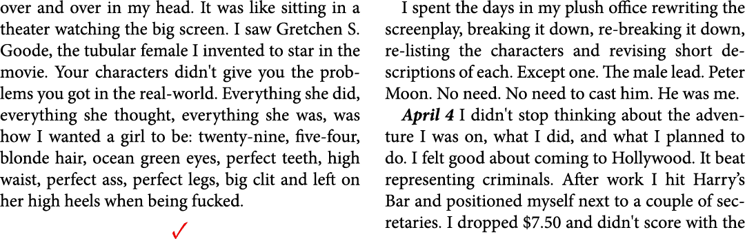 over and over in my head. It was like sitting in a theater watching the big screen. I saw Gretchen S. Goode, the tubu...