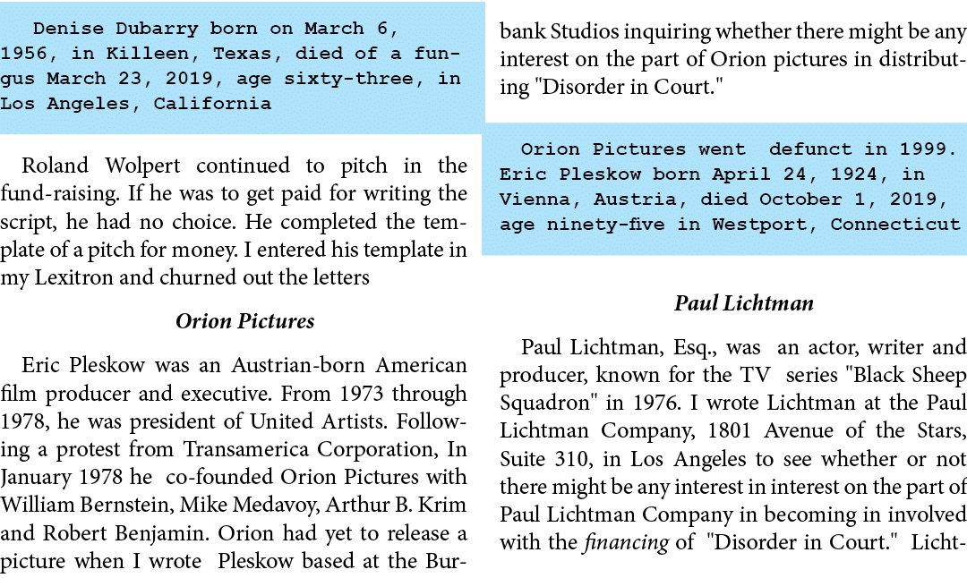  ﻿Denise Dubarry born on March 6, 1956, in ﻿Killeen, Texas, died of a fungus March 23, 2019, age sixty three, in Los ...
