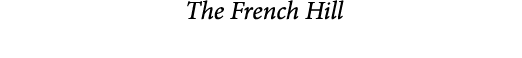  The French Hill