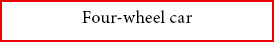 Four wheel car