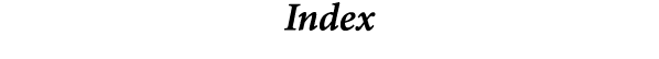 Index