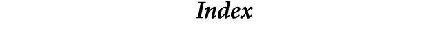 Index