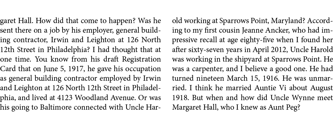 garet Hall. How did that come to happen? Was he sent there on a job by his employer, general building contractor, ﻿Ir...