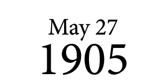 May 27 1905