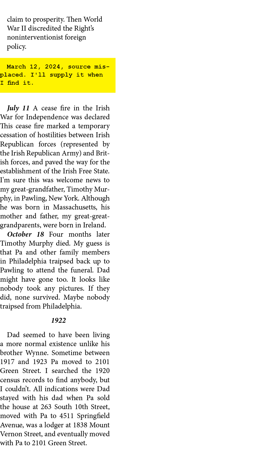 claim to prosperity. Then World War II discredited the Right’s noninterventionist foreign policy. March 12, 2024, sou...