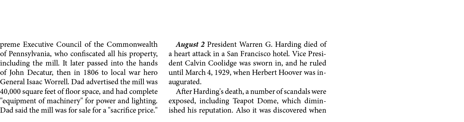 preme ﻿Executive Council of the Commonwealth of Pennsylvania, who confiscated all his property, including the mill. I...