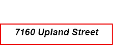7160 Upland Street