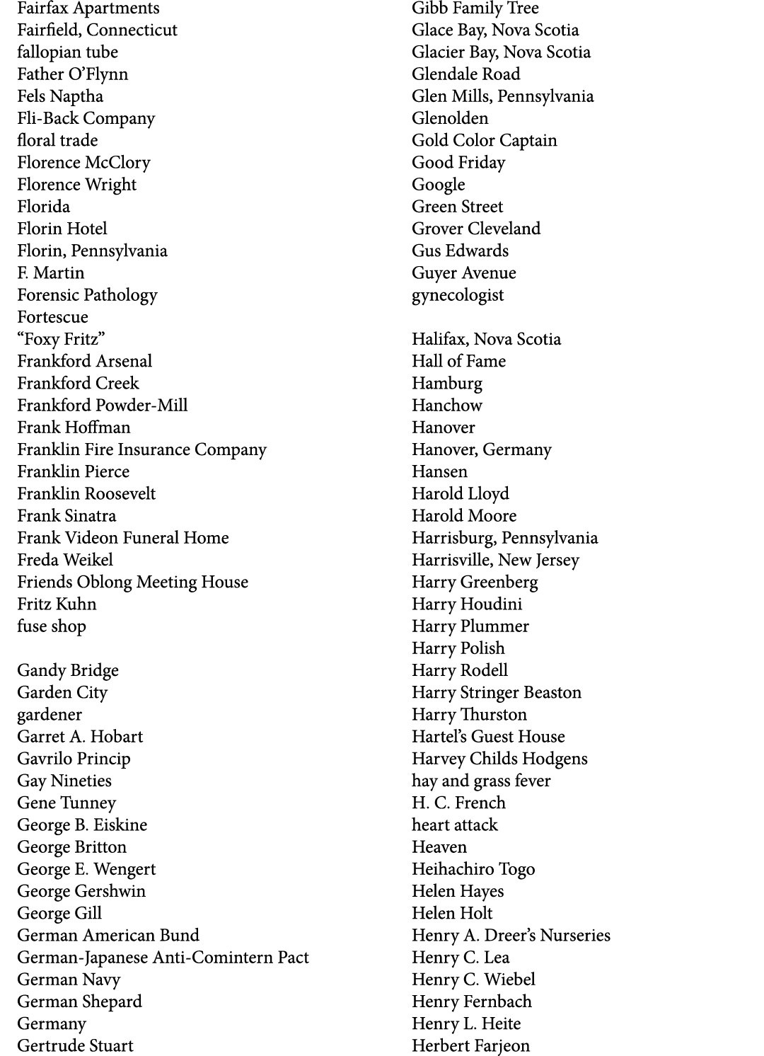 Fairfax Apartments Fairfield, Connecticut fallopian tube Father O’Flynn Fels Naptha Fli Back Company floral trade Flo...