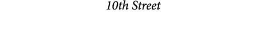  10th Street