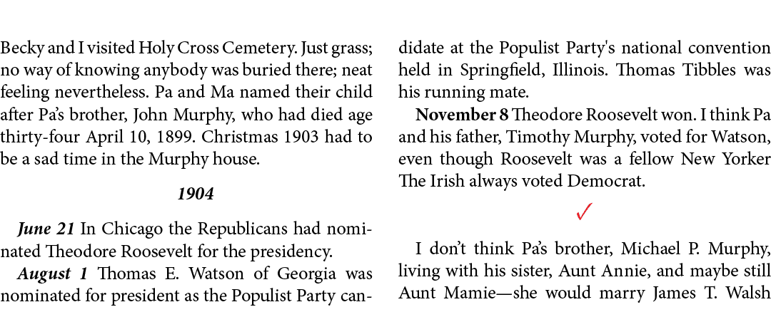 Becky and I visited ﻿﻿Holy Cross Cemetery. Just grass; no way of knowing anybody was buried there; neat feeling never...