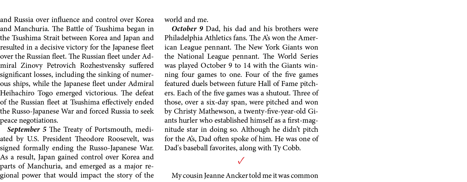 and Russia over influence and control over Korea and Manchuria. The ﻿Battle of Tsushima began in the ﻿Tsushima Strait...