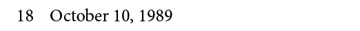 18 October 10, 1989