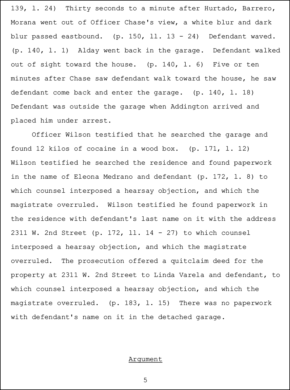  Attorney for Defendant; Thomas Earl White;   ;           ;  SUPERIOR COURT OF THE STATE OF CALIFORNIA ;  IN AND FOR THE COUNTY OF LOS ANGELES ; THE PEOPLE OF 