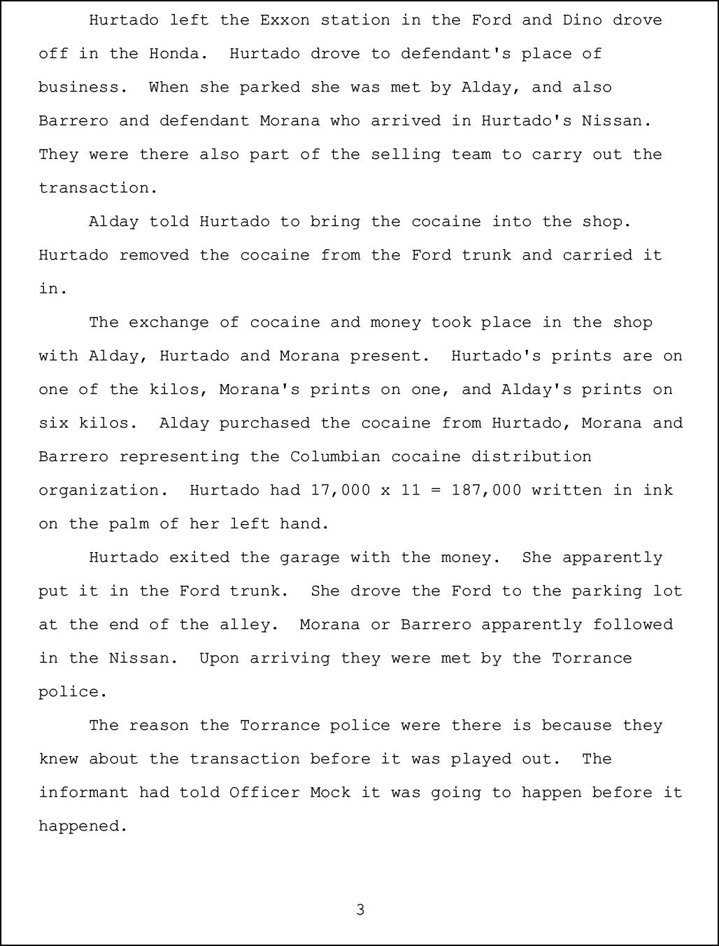  Attorney for Defendant; Thomas Earl White;   ;           ;  SUPERIOR COURT OF THE STATE OF CALIFORNIA ;  IN AND FOR THE COUNTY OF LOS ANGELES ; THE PEOPLE OF 