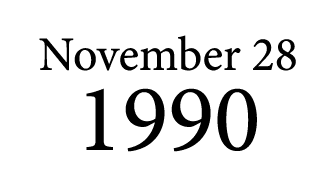 November 28 1990