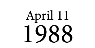 April 11 1988