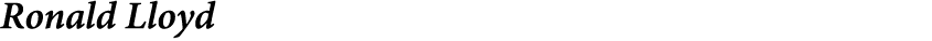 Ronald Lloyd