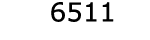  6511