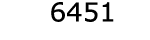  6451
