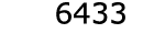  6433