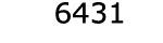  6431
