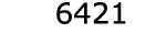  6421
