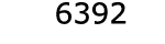  6392