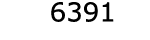  6391