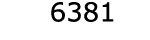  6381
