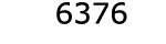  6376