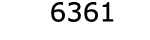  6361