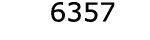  6357