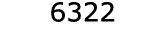  6322