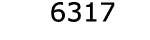  6317
