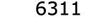  6311
