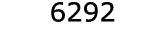  6292