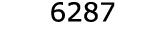  6287