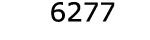  6277