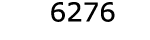  6276