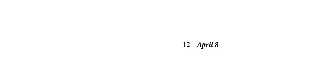 12 April 8 