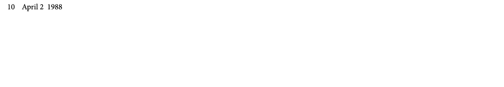 10 April 2 1988