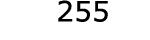  255