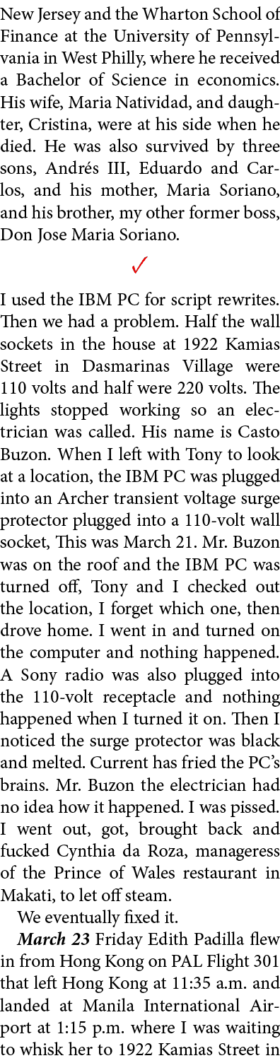 New Jersey and the Wharton School of Finance at the University of Pennsylvania in West Philly, where he received a Ba...