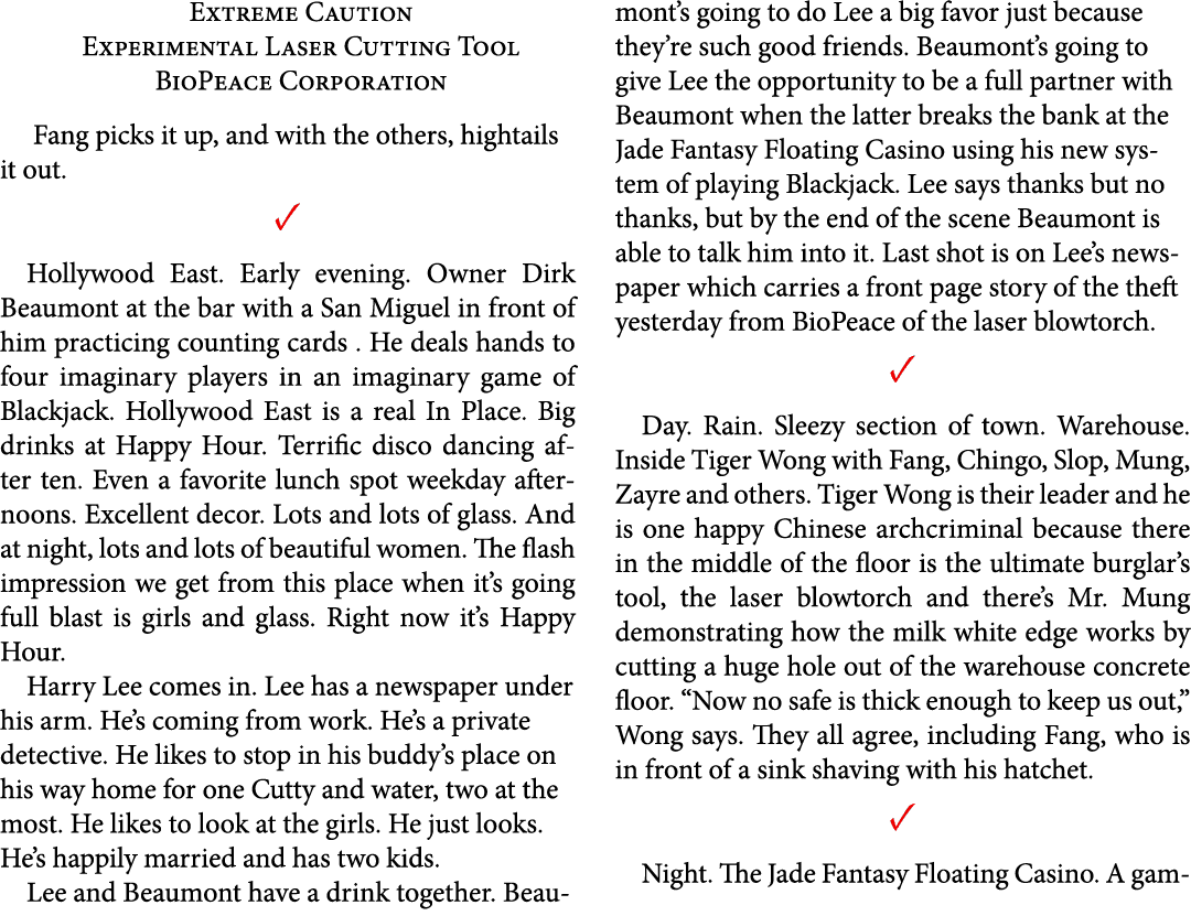 Extreme Caution Experimental Laser Cutting Tool BioPeace Corporation Fang picks it up, and with the others, hightails...