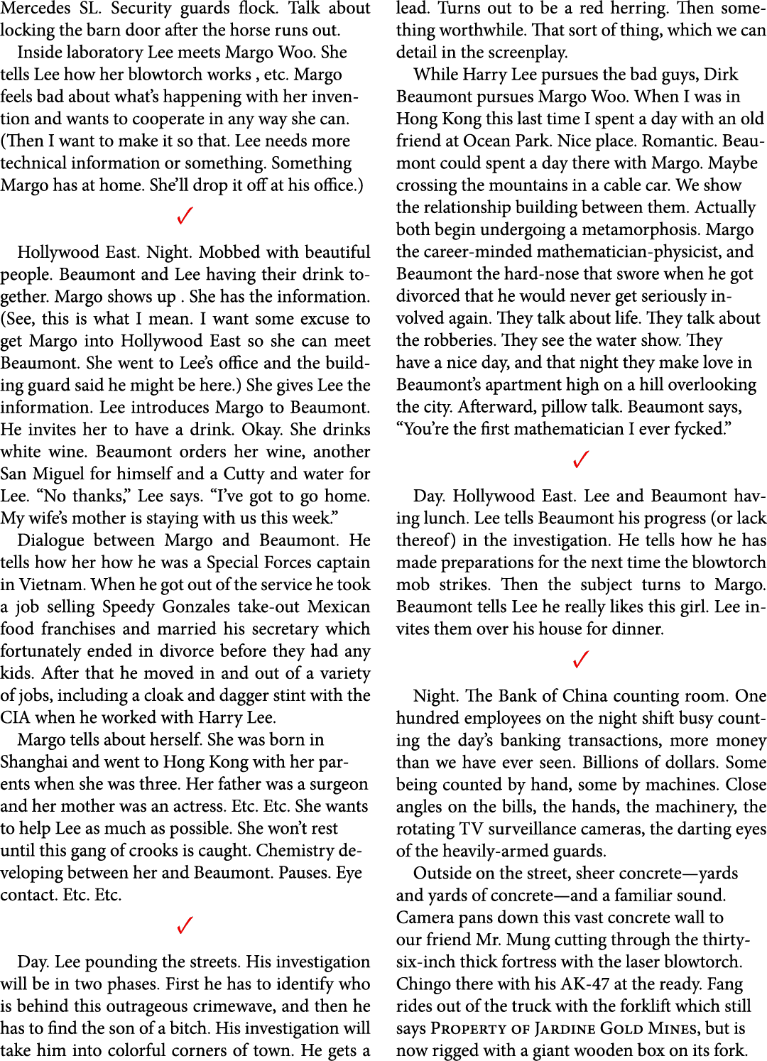 Mercedes SL. Security guards flock. Talk about locking the barn door after the horse runs out. Inside laboratory Lee ...