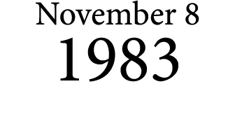 November 8 1983